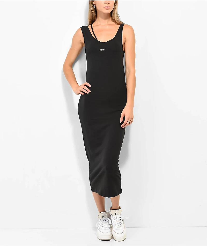 Reebok Classics Black Midi Dress