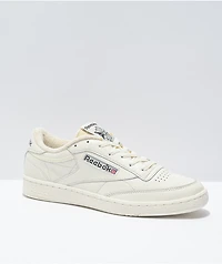 Reebok Club C 85' Vintage White & Black Shoes