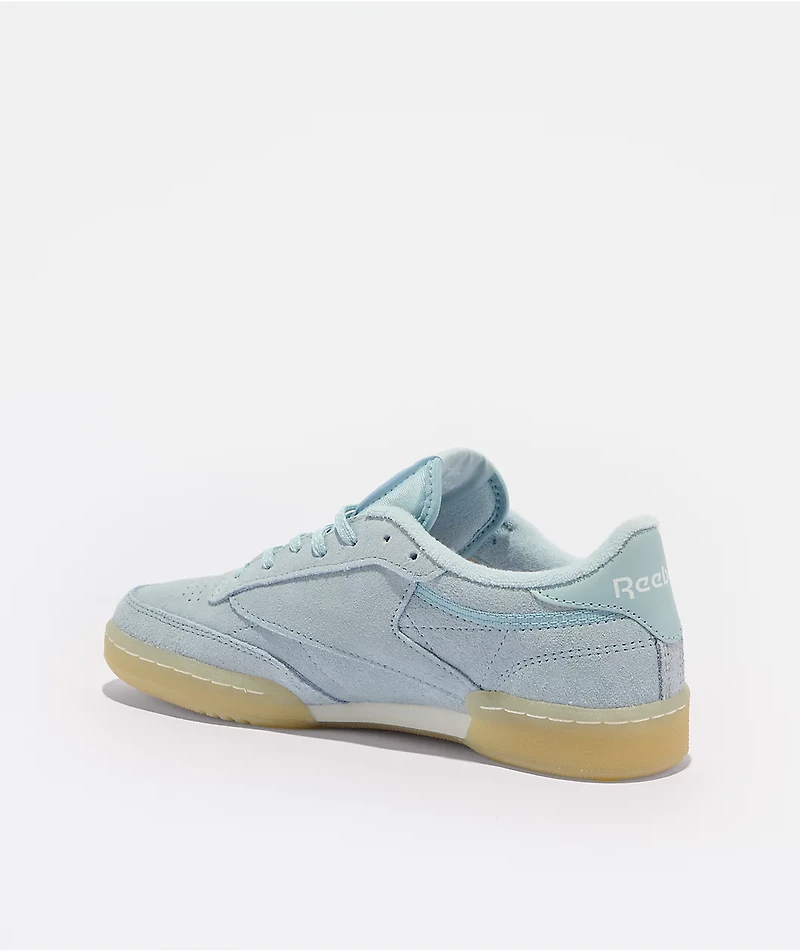 Reebok Club C 85 Blue Suede Shoes