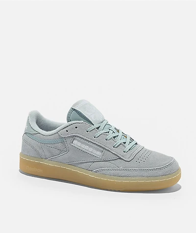 Reebok Club C 85 Blue Suede Shoes
