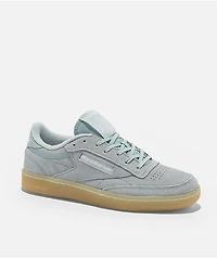 Reebok Club C 85 Blue Suede Shoes