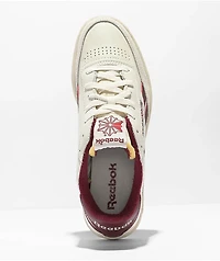 Reebok Club C 85 Revenge Chalk & Burgundy Shoes