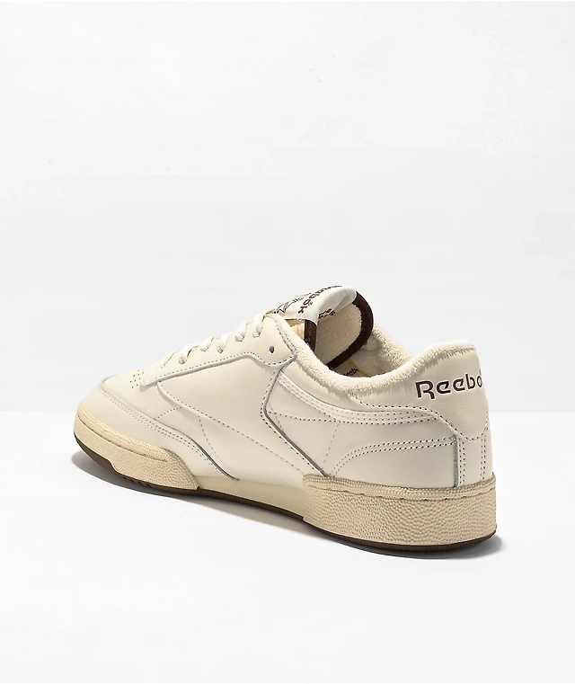 Reebok Club C 85 Vintage Chalk Brown Shoes at CoolSprings
