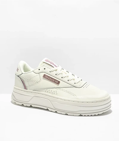 Reebok Club C Double Geo White Shoes
