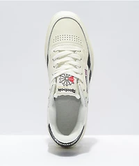 Reebok Club C Double White & Black Shoes