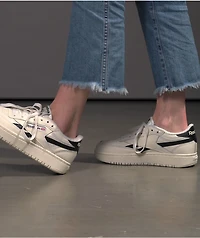 Reebok Club C Double White & Black Shoes