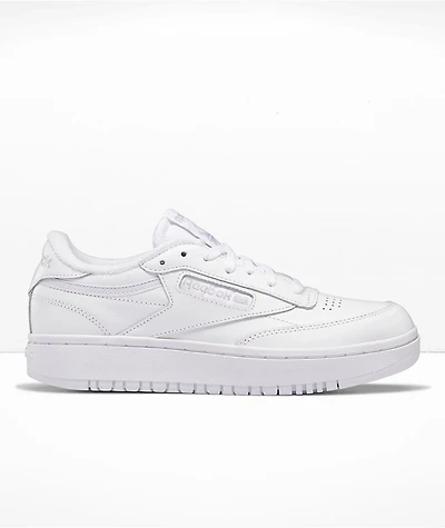 Reebok Club C Double White & Grey Shoes