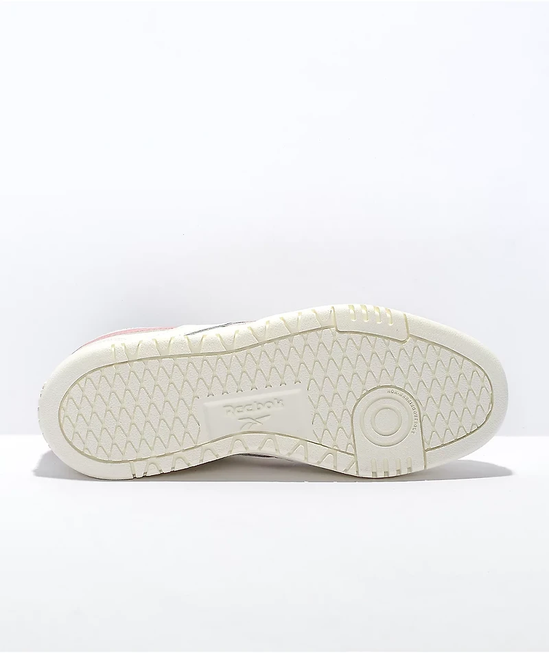 Reebok Club C Double White & Pink Shoes
