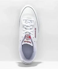 Reebok Club C Foundation White, Burgundy & Gum Shoes
