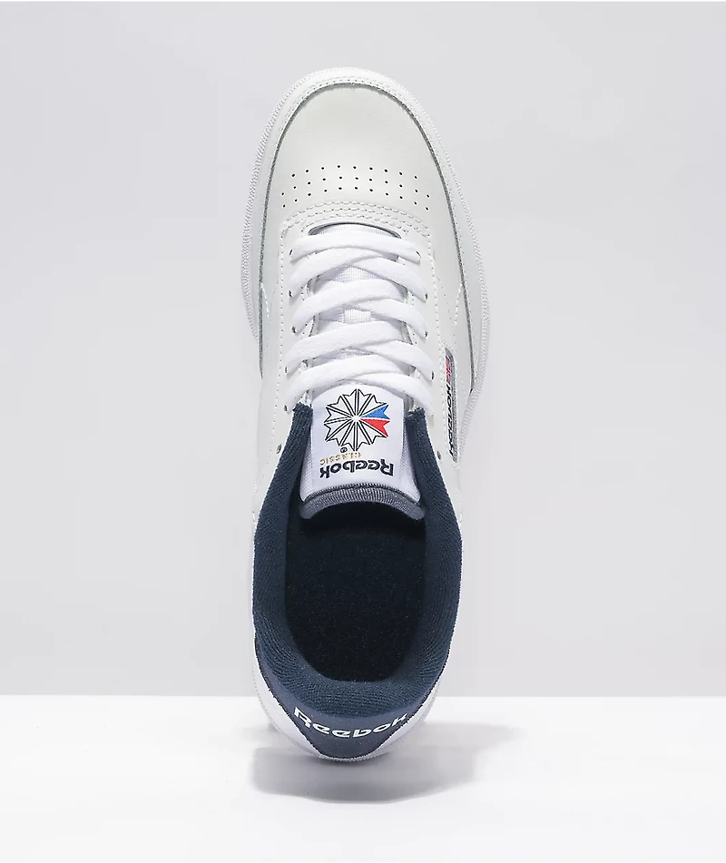Reebok Club C Foundation White & Vintage Black Shoes