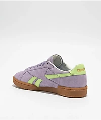 Reebok Club C Grounds UK Purple & Green Shoes