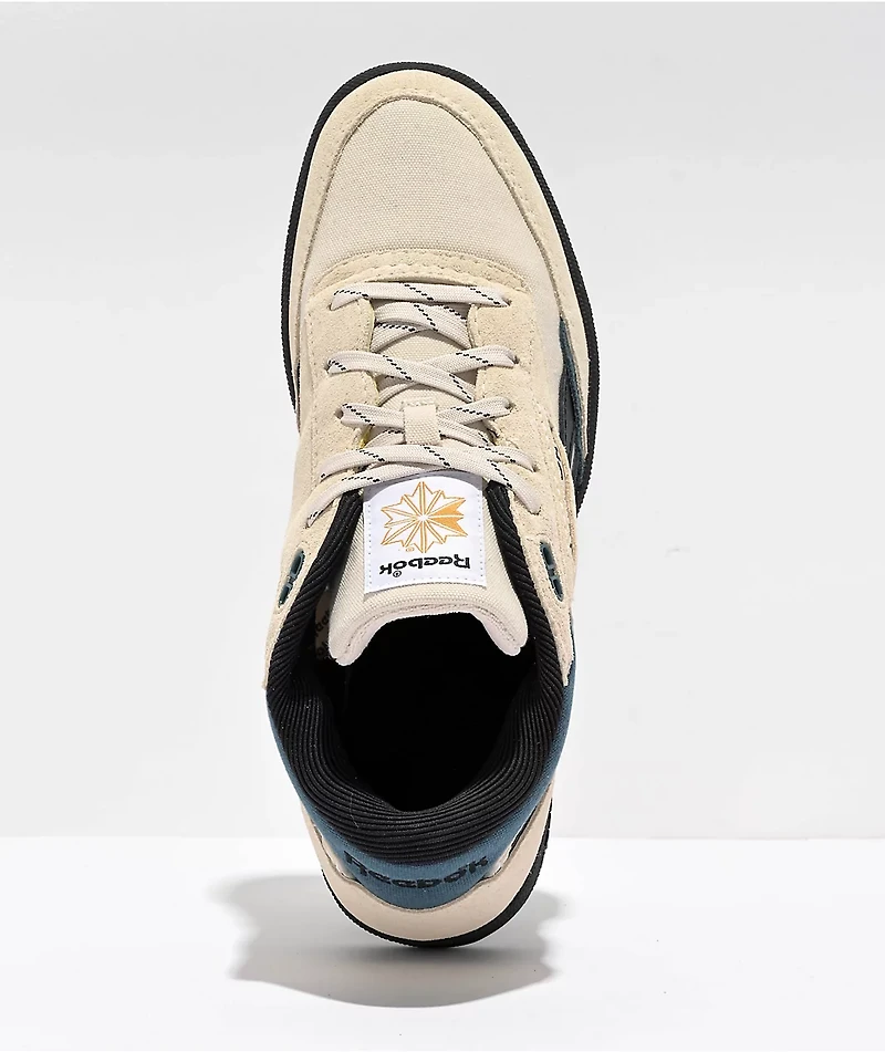 Reebok Club C Mid II Stucco & Black Shoes