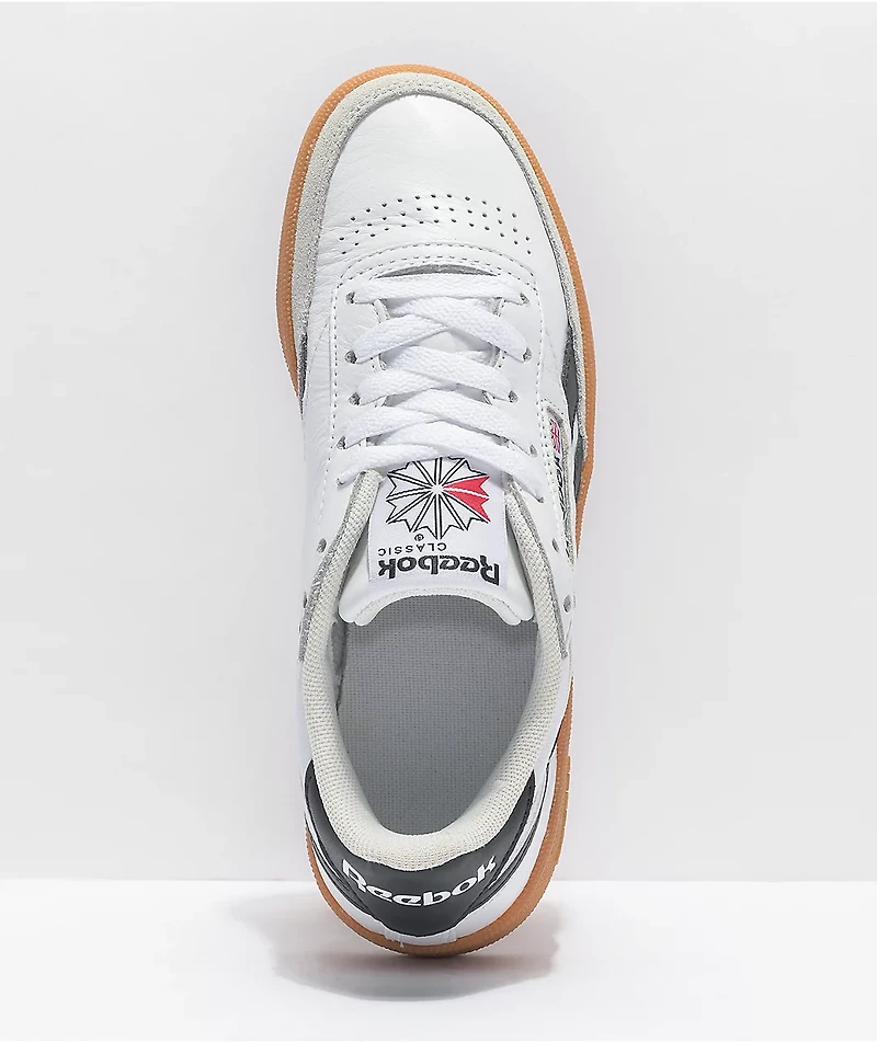 Reebok Club C White & Gum Shoes