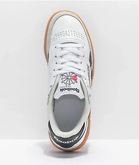 Reebok Club C White & Gum Shoes