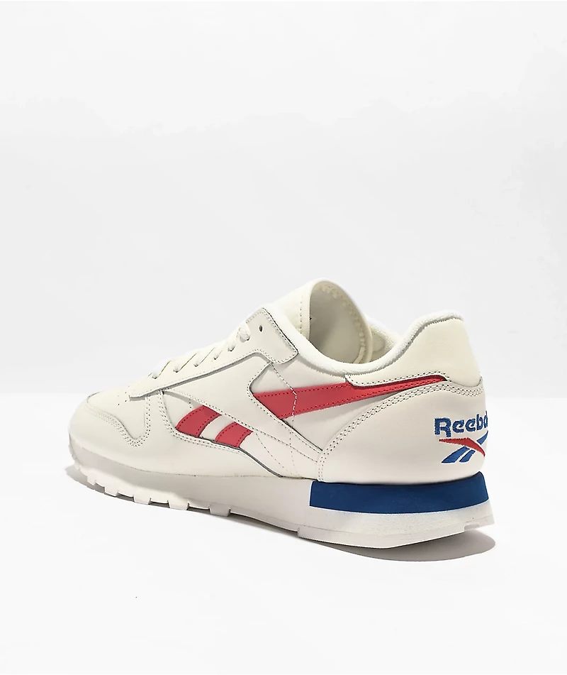 Reebok Club Vector 93 Chalk, Red & blue Shoes