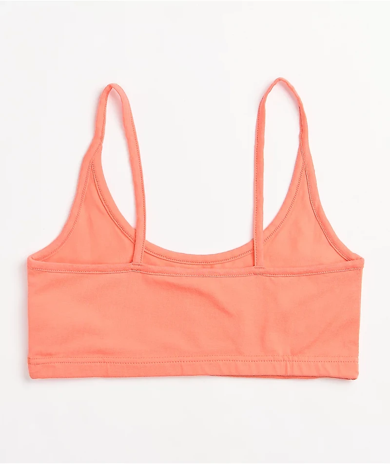 Reebok Festival Twisted Coral Bralette