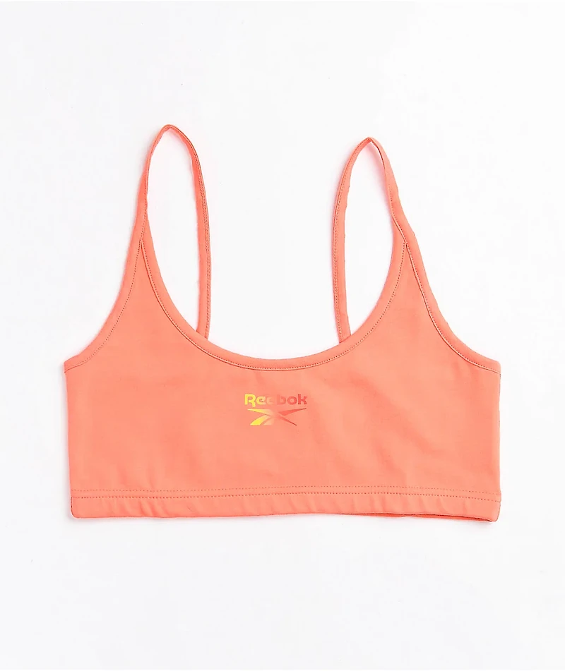 Reebok Festival Twisted Coral Bralette