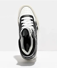 Reebok Kids BB 4000 II Mid Black & White Shoes