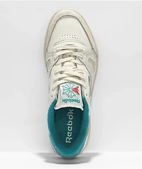 Reebok LT Court Chalk & Seaport Teal Shoes