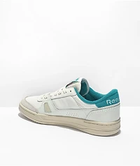 Reebok LT Court Chalk & Seaport Teal Shoes