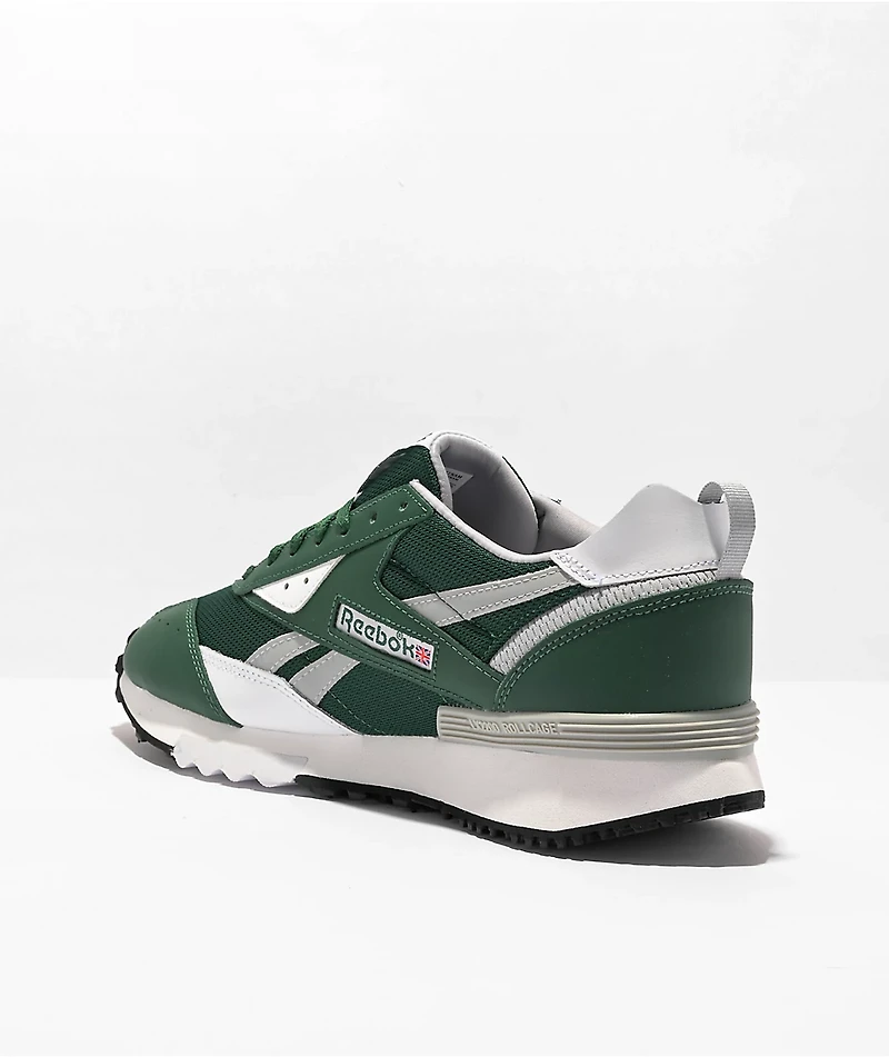 Reebok LX2200 Vintage Dark Green & White Shoes