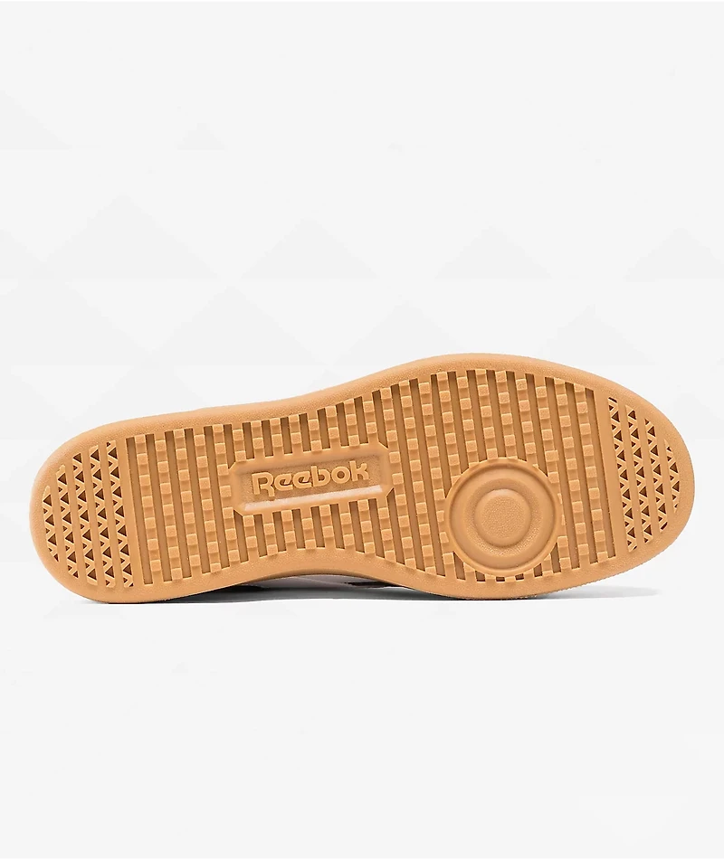 Reebok Smash Edge White, Black & Gum Shoes
