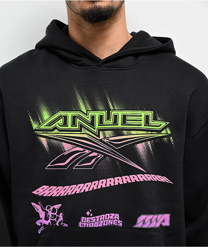 Reebok x Anuel Black Hoodie