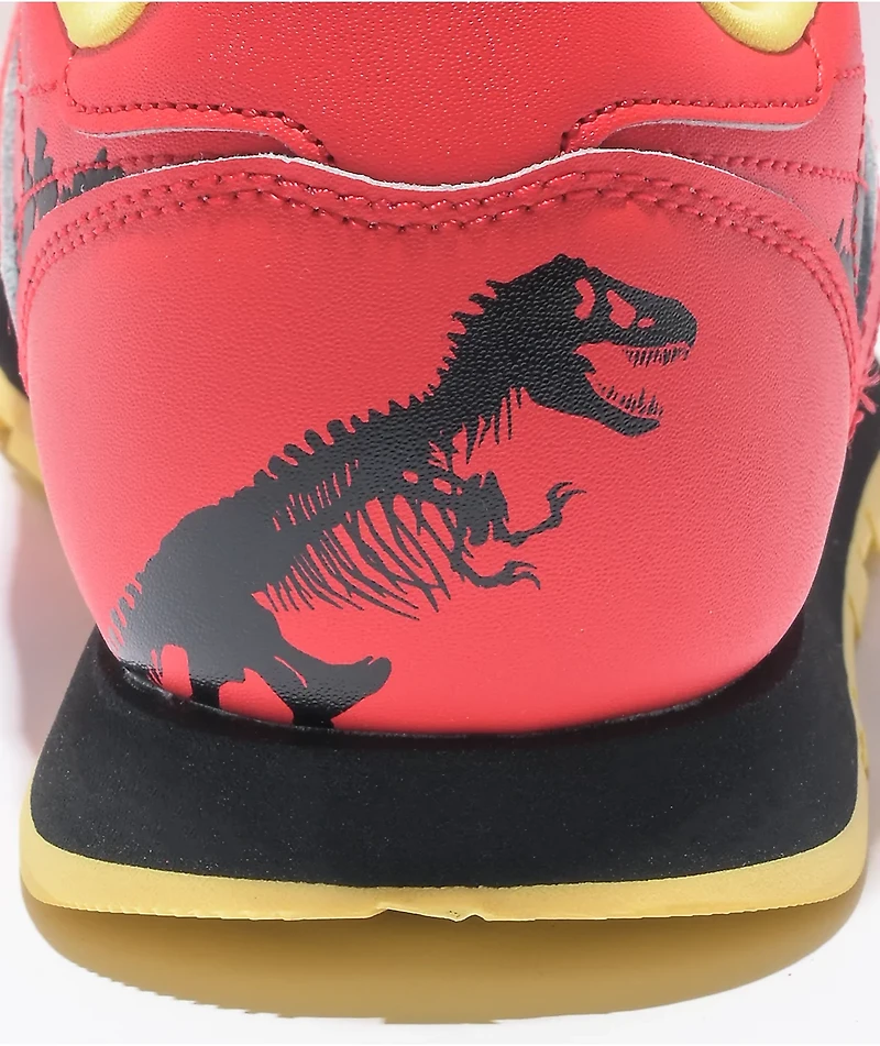 Reebok x Jurassic Park Classic Leather Red Shoes