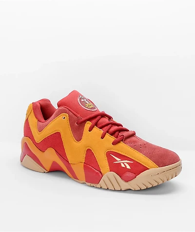 Reebok x Looney Tunes Hurrikaze Low 2 Red & Yellow Shoes