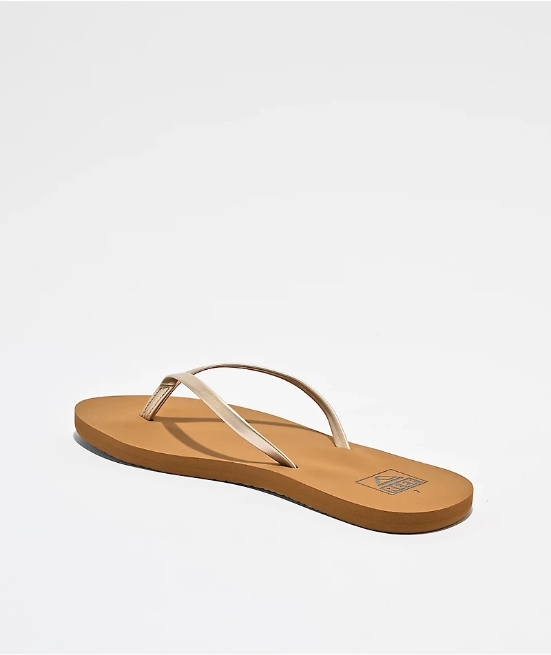 Reef Bliss Nights Tan & Champagne Sandals