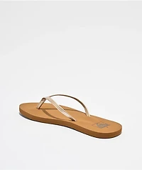 Reef Bliss Nights Tan & Champagne Sandals