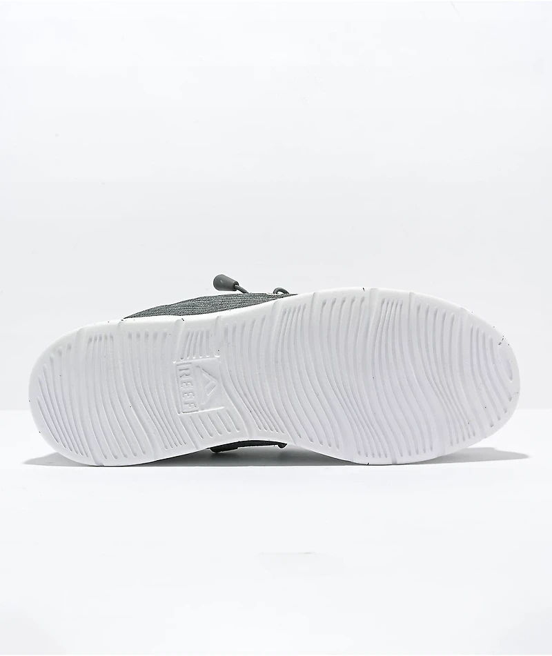 Reef Cushion Coast TX Charcoal Canvas Slip-On Shoes