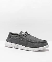 Reef Cushion Coast TX Charcoal Canvas Slip-On Shoes