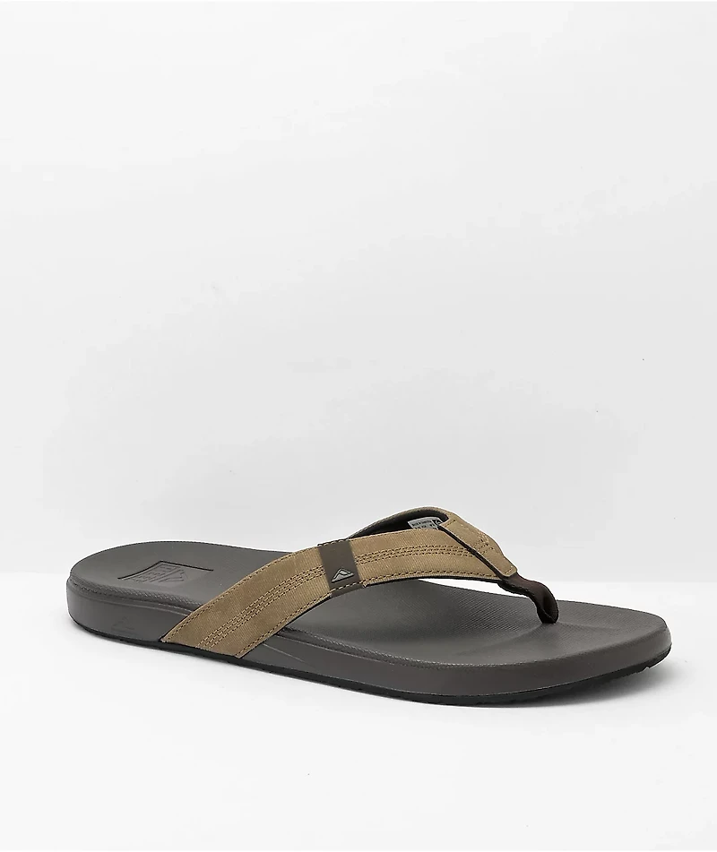 Reef Cushion Phantom Brown & Tan Sandals
