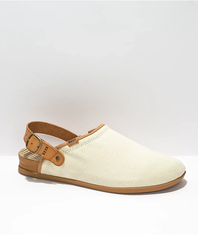 Reef Cushion Sage Antique Tan Clog Sandals