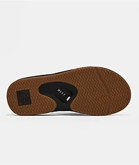 Reef Fanning Black Sandals