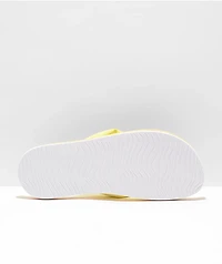 Reef Palm Pool Float Yellow Sandals