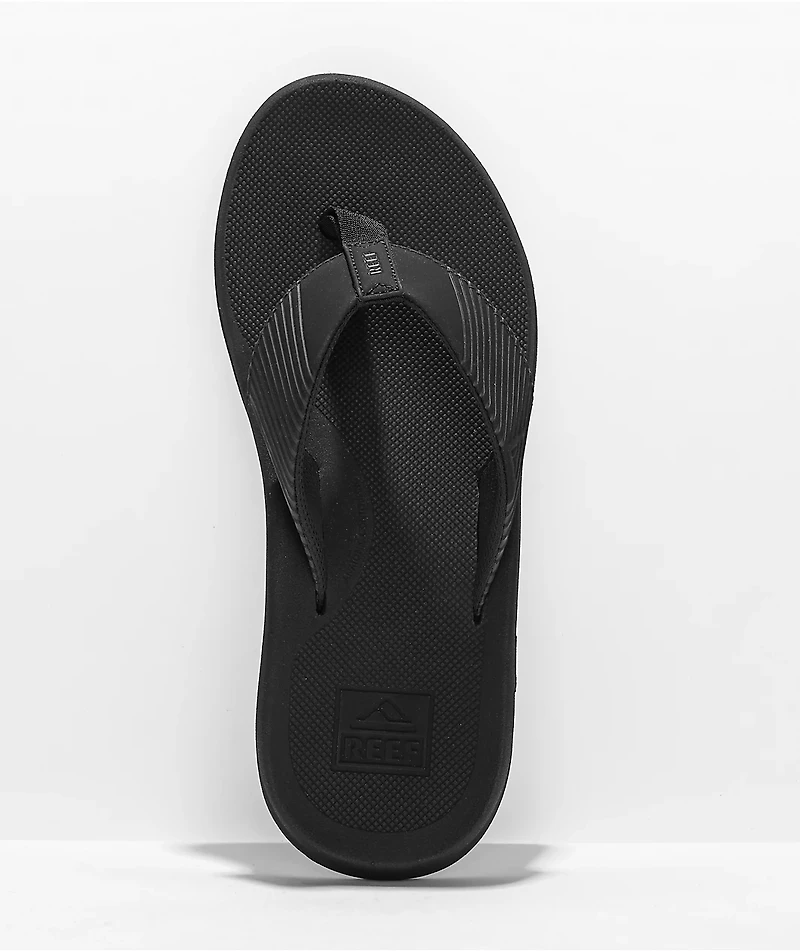 Reef Phantom II Black Sandals