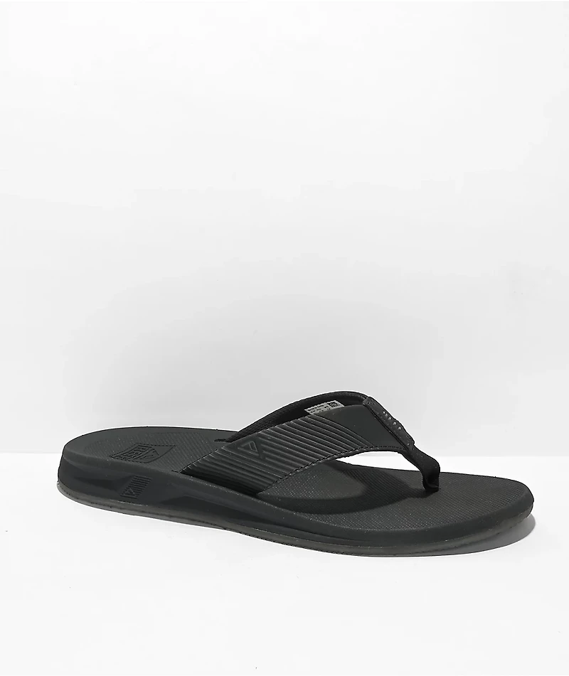 Reef Phantom II Black Sandals
