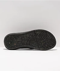 Reef Santa Ana Mosaic Black Sandals