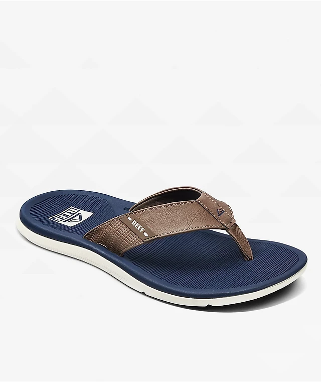 Reef Santa Ana Mosaic Black Sandals at Hamilton Place in  display picture 1