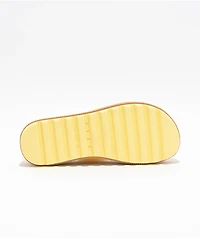 Reef Water Vista Higher Pale Banana Platform Sandals