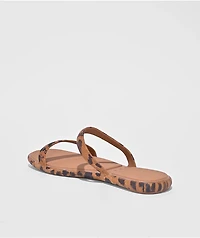 Reef Water Willow Marina Leopard Brown Sandals