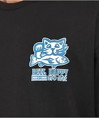 Reel Happy Co. Biggie Black T-Shirt