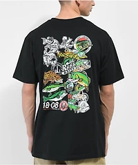 Reel Happy Co. Blappies Black T-Shirt