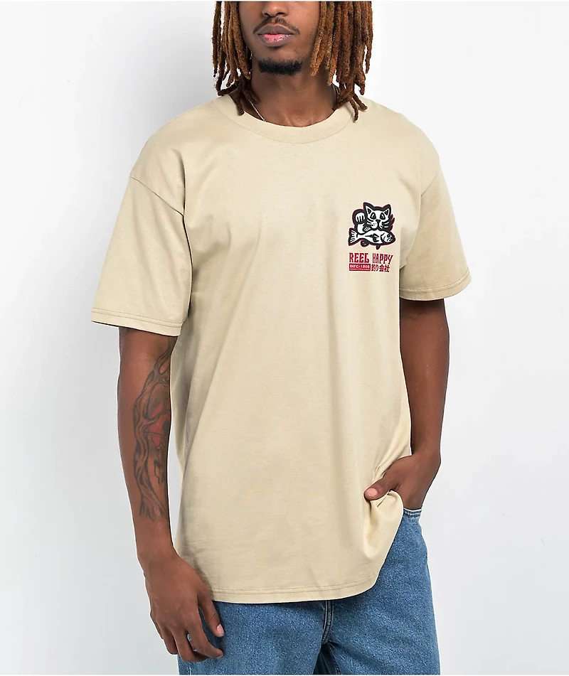 Reel Happy Co. Doragon Sand T-Shirt