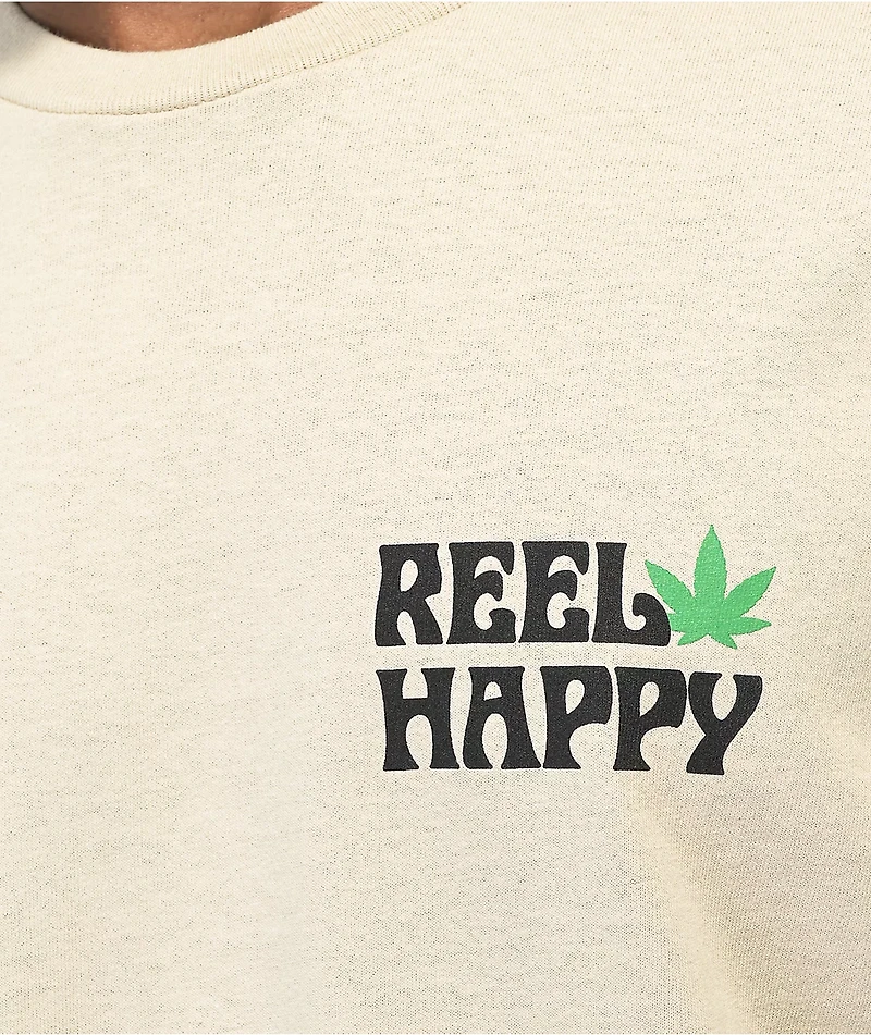 Reel Happy Co. Greenfield Sand T-Shirt