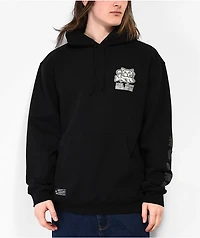 Reel Happy Co. Masu Black Hoodie