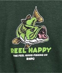 Reel Happy Co. Munchies Green T-Shirt