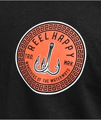 Reel Happy Co. Wayfarer Black T-Shirt